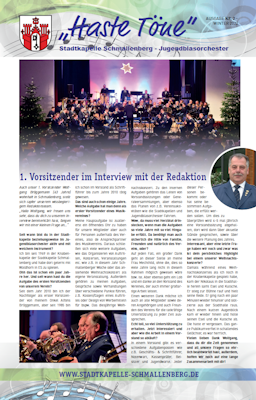 Unsere Zeitung "Haste Töne" - Ausgabe 2