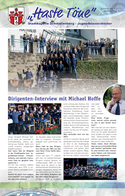 Unsere Zeitung "Haste Töne" - Ausgabe 1